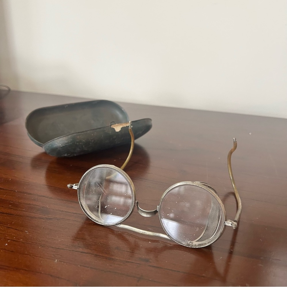 Vintage safety glasses